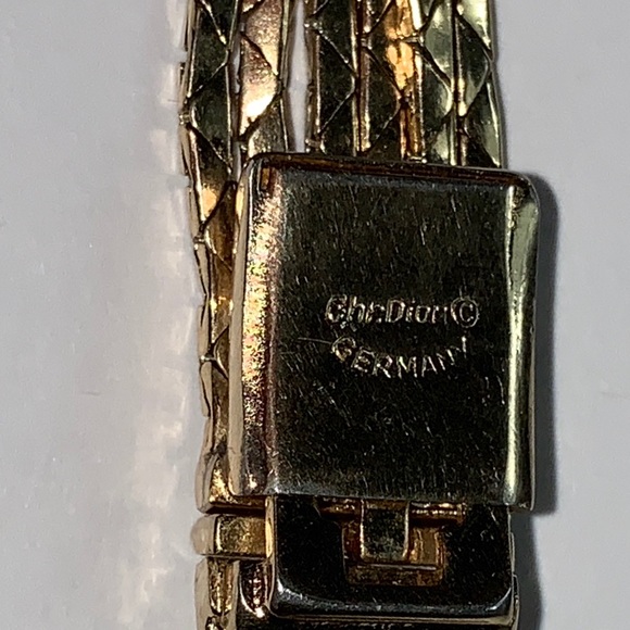 RARE! vintage auth DIOR etruscan gold NECKLACE - Picture 4 of 8